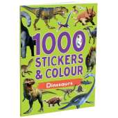 1000 Stickers & Colour - Dinosaurs