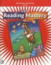 Reading Mastery K 2001 Plus Edition, Behavioral Objectives