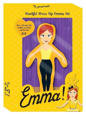 The Wiggles Emma! Fancy Dress Up Book Premium Paper Doll Set