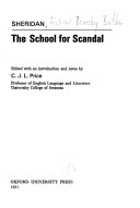 The School for Scandal