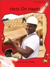 Red Rocket Readers: Early Level 1 Non-Fiction Set C: Hats On Heads (Reading Level 3/F&P Level C)