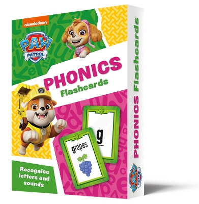 PAW Patrol Phonics Flashcards: Have Fun Learning to Read with the Paw Patrol Pups