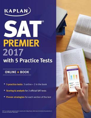 SAT Premier 2017 with 5 Practice Tests: Online + Book