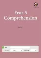 OxBridge Year 5 Comprehension Week 46