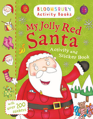 My Jolly Red Santa Activity and Sticker Book