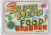 Super Food Doodles Coloring Book