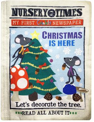 Christmas is Here: MY FIRST CRINKLY NEWSPAPER