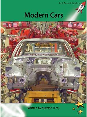 Red Rocket Readers: Advanced Fluency 2 Non-Fiction Set A: Modern Cars (Reading Level 26/F&P Level R)