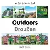 My First Bilingual Book -  Outdoors (English-German)