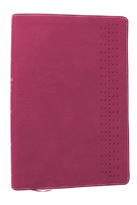 Student Study Bible: A Guide to Knowing and Living God’s Word (NKJV, Pink Leathersoft, Red Letter, Comfort Print)