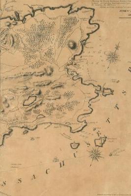 Gloucester, Cape Ann Vintage Map Field Journal Notebook, 50 pages/25 sheets, 4x6
