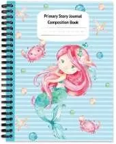 Mermaid Naia Primary Story Journal Composition Book