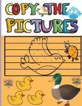 Copy the Pictures: Amazing Activity Book for Kids Copy the Picture for Boys and Girls Great Coloring Gift Book for Birds Lovers