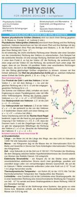 Physik: Fur Hohere Schulen  -  Kurzgefasst