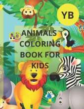 Animals coloring book for kids