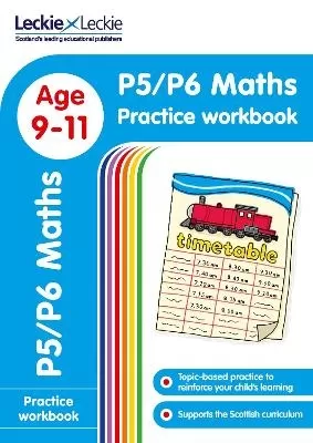 P5/P6 Maths Practice Workbook: Extra Practice for Cfe Primary School English