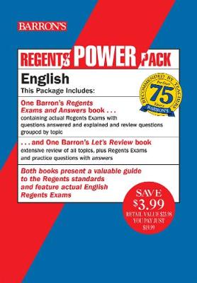 Regents English Power Pack: Let's Review English + Regents Exams and Answers: English