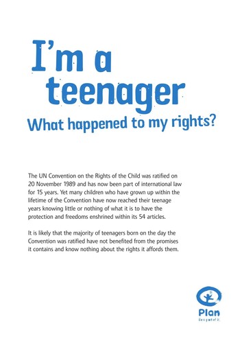 I'm a Teenager: What Happened to My Rights?