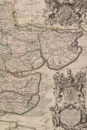 Essex, England Vintage Map Field Journal Notebook, 50 pages/25 sheets, 4x6