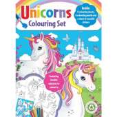 Unicorns Colouring Set