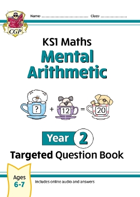 KS1 Maths Year 2 Mental Arithmetic Targeted Question Book (includes Online Answers & Audio Tests)