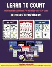 Numbers Worksheets (Learn to Count for Preschoolers): A Full-Color Counting Workbook for Preschool/Kindergarten Children.
