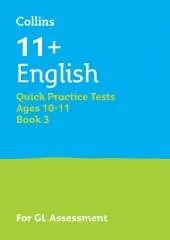 11+ English Quick Practice Tests Age 10-11 (Year 6) Set C: For the 2026 Gl Assessment Tests