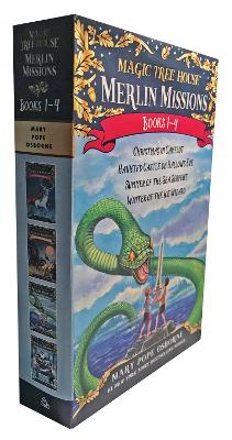 Magic Tree House Merlin Missions Books 1-4 Boxed Set: Christmas in Camelot; Haunted Castle on Hallows Eve; Summer of the Sea Serpent; Winter of the Ice Wizard