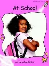 Red Rocket Readers: Pre-Reading Non-Fiction Set A: At School (Reading Level 1/F&P Level A)
