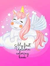 My first Unicorn coloring book