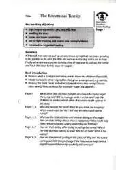 Literacy Edition Storyworlds 1 The Enormous Turnip Guided Reading Card