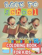 Back to School Coloring Book for Kids