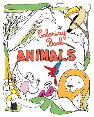 Animals: Colouring Book