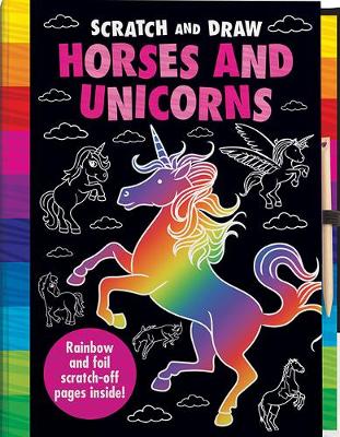 Scratch and Draw Horses and Unicorns
