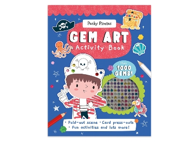 Gem Art Activity Book: Pesky Pirates