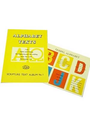 ABC Book of  Texts: Children's Gummed Text Album