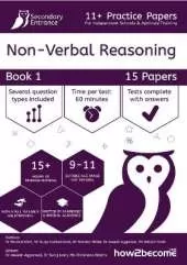 11+ Practice Papers For Independent Schools & Aptitude Training Non-Verbal Reasoning Book 1