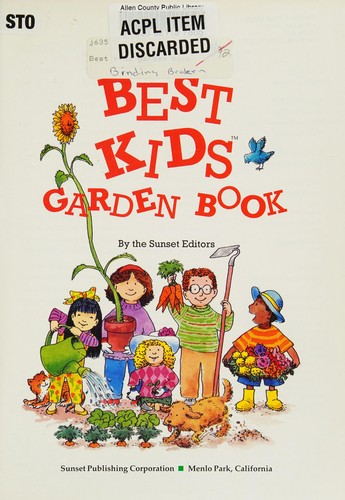 Best Kids Garden Book