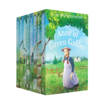 The Complete Collection Anne Of Green Gables 8 Books Set: Anne Of Green Gables, Anne Of Avonlea, Anne Of The Island, Anne Of Windy Poplars, Anne's House Of Dreams, Anne Of Ingleside, Rainbow Valley & Rilla Of Ingleside