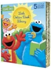 Sesame Street Little Golden Book Library 5-Book Boxed Set: My Name Is Elmo; Elmo Loves You; Elmo's Tricky Tongue Twisters; The Monster on the Bus; The Monster at the End of This Book
