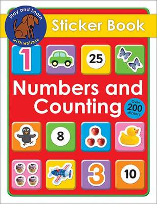 Numbers and Counting Sticker Book: Play & Learn With Wallace