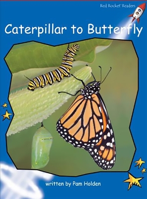 Red Rocket Readers: Early Level 3 Non-Fiction Set C: Caterpillar to Butterfly (Reading Level 11/F&P Level G)