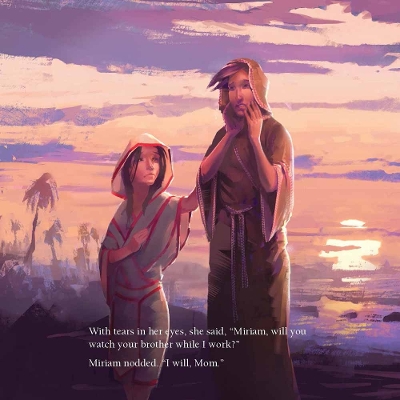 A Brave Big Sister: A Bible Story About Miriam