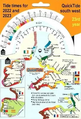 QuickTide south west 2022 2023: Tide times for 2022 and 2023 23rd year