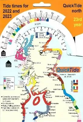 QuickTide north 2022 2023: Tide times for 2022 and 2023, 23rd year