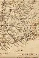 Connecticut Vintage Map Field Journal Notebook, 50 pages/25 sheets, 4x6