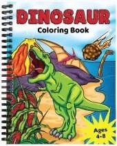Dinosaur Coloring Book for Kids Ages 4-8: Prehistoric Dino Colouring for Boys & Girls