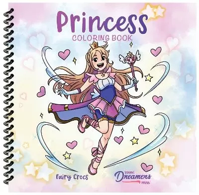 Princess Coloring Book: For Kids Ages 4-8, 9-12
