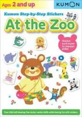 Kumon Step-by-step Stickers: At The Zoo