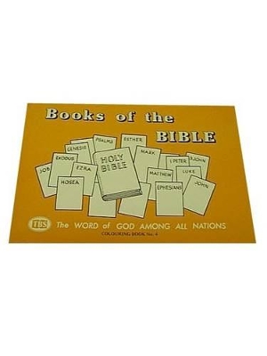 Books of the Bible Colouring Book: Outline Texts Book 4
